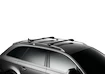 Dakdrager Thule WingBar Edge Black Volkswagen Golf IV Variant 5-Dr Estate met dakrails 99-07
