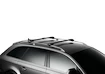 Dakdrager Thule WingBar Edge Black Volkswagen Touareg 5-Dr SUV met dakrails 05-09