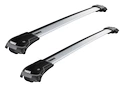 Dakdrager Thule WingBar Edge Nissan Navara 4-Dr Double-cab met dakrails 05-15