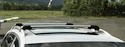 Dakdrager Thule WingBar Edge Nissan Navara 4-Dr Double-cab met dakrails 05-15