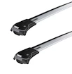 Dakdrager Thule WingBar Edge Subaru Impreza 5-Dr Estate met dakrails 01-04