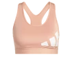 Dames bh adidas  Believe This Medium Support Workout Logo Ambient Blush