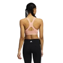 Dames bh adidas  Believe This Medium Support Workout Logo Ambient Blush