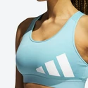 Dames bh adidas  Believe This Medium Support Workout Logo Mint Ton