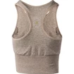 Dames bh Endurance  Flowee Seamless Sports Bra Warm Taupe