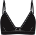 Dames bh Icebreaker  W Siren Bra BLACK