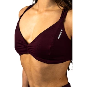 Dames bh Nebbia STRONG BEAUTY Sports Bra 424 dark red