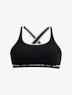 Dames bh Under Armour  G Crossback Mid Solid-BLK XL
