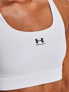 Dames bh Under Armour  HG Armour Mid Padless-WHT