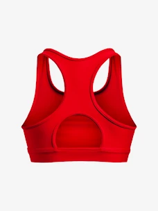 Dames bh Under Armour  HG Mid Padless-RED