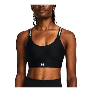 Dames bh Under Armour  Infinity Mid 2.0 Bra Black  S D-DD