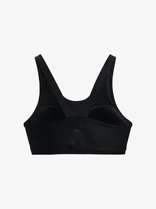 Dames bh Under Armour  Infinity Mid High Neck Shine-BLK XS