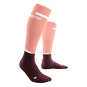 Dames compressiesokken CEP  4.0 Rose/Dark Red