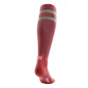 Dames compressiesokken CEP  80s Hiking Berry/Sand