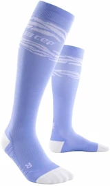 Dames compressiesokken CEP Animal Sky/White