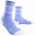 Dames compressiesokken CEP Animal Sky/White