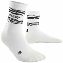 Dames compressiesokken CEP Animal White/Black