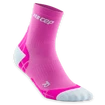 Dames compressiesokken CEP  Ultralight Pink/Light Grey