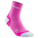 Dames compressiesokken CEP  Ultralight Pink/Light Grey