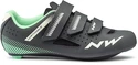 Dames fietsschoenen NorthWave  Core Wmn gray/green