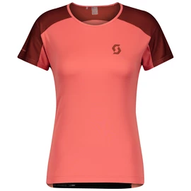 Dames fietsshirt Scott Endurance 10 S/Sl Brick Red/Rust Red