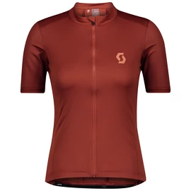 Dames fietsshirt Scott Endurance 10 S/Sl Rust Red/Brick Red