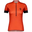 Dames fietsshirt Scott  Endurance 20 S/Sl Flame Red/Midnight Blue S