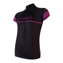 Dames fietsshirt Sensor  Cyklo Dots Black