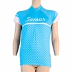 Dames fietsshirt Sensor  Cyklo Dots Blue