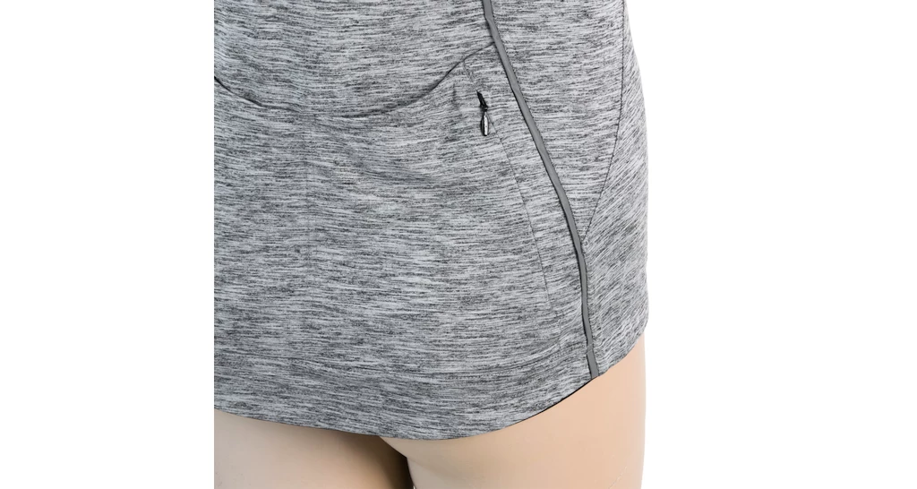 Dames fietsshirt Sensor  Cyklo Motion Grey/Black