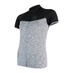 Dames fietsshirt Sensor  Cyklo Motion Grey/Black