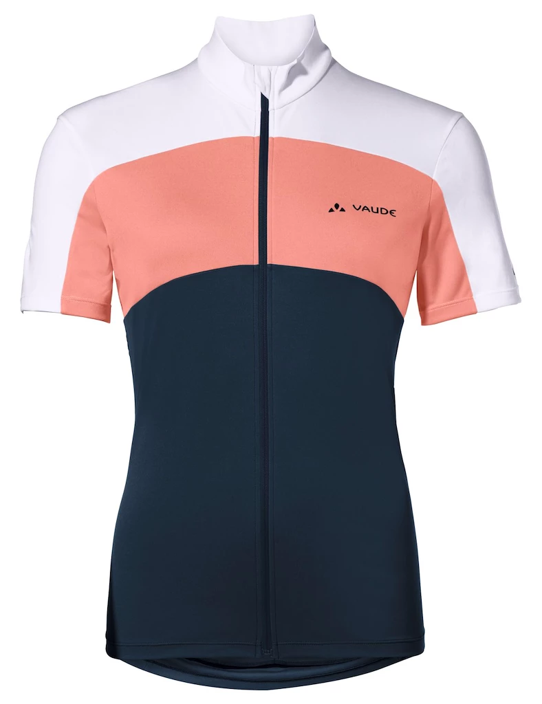 Dames fietsshirt VAUDE  Matera FZ Tricot Dark sea