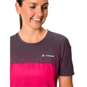 Dames fietsshirt VAUDE  Moab VI T-shirt Blackberry