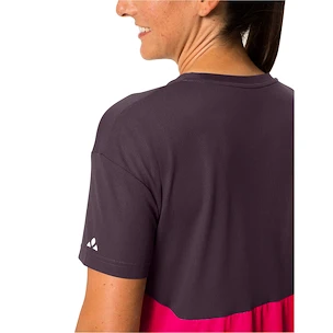 Dames fietsshirt VAUDE  Moab VI T-shirt Blackberry