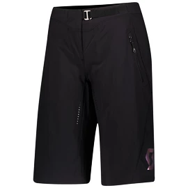 Dames fietsshort Scott Trail Contessa Sign w/Pad Black/Nitro Purple