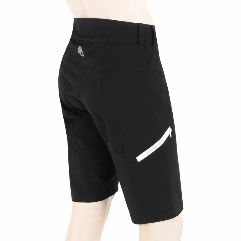 Dames fietsshort Sensor  Cyklo Helium Black/White XL