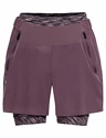 Dames fietsshort VAUDE  Altissimi Cycling Shorts Blackberry