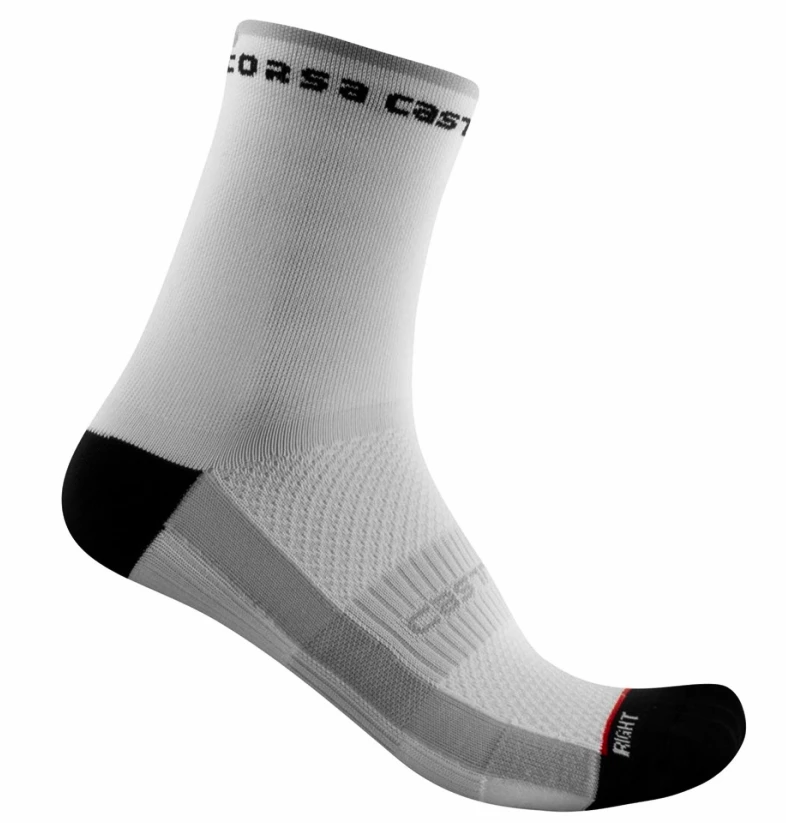 Dames fietssokken Castelli  Rosso Corsa W 11