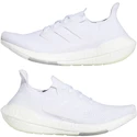 Dames hardloopschoenen adidas  Ultraboost 21 Cloud White