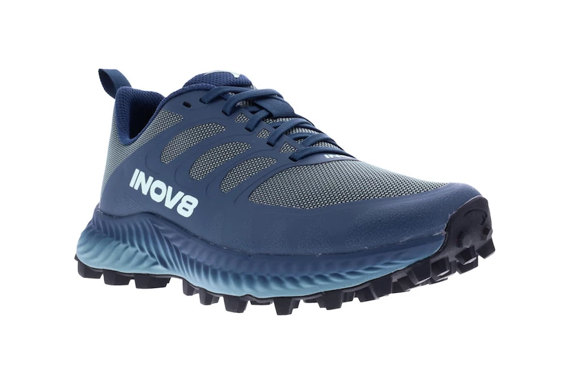 Dames hardloopschoenen Inov-8 Mudtalon (P) Storm Blue/Navy
