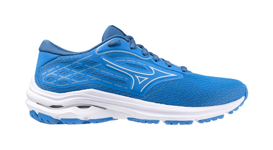 Dames hardloopschoenen Mizuno Wave Equate 8 Marina/Nimbus Cloud/Federal Blue  UK 5,5