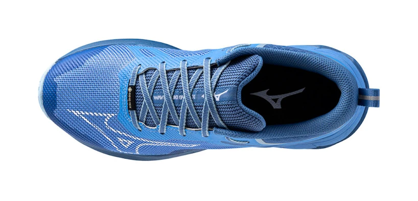 Dames hardloopschoenen Mizuno Wave Ibuki 4 Gtx Marina/White/Federal Blue