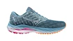 Dames hardloopschoenen Mizuno  Wave Inspire 19 Provincial Blue/White/807 C  UK 3,5