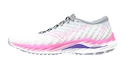 Dames hardloopschoenen Mizuno Wave Inspire 19 Snow White/High-Vis Pink/Purple Punch