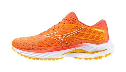 Dames hardloopschoenen Mizuno  Wave Inspire 20 Nasturtium/White/Citrus  UK 4