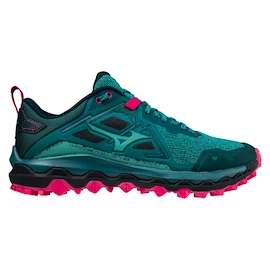 Dames hardloopschoenen Mizuno Wave Mujin 8 Kajaking/Lagoon