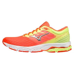 Dames hardloopschoenen Mizuno  Wave Prodigy 3 Neon Flame/Silver