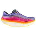 Dames hardloopschoenen Mizuno Wave Rebellion Pro High-Vis Pink/Ombre Blue/Purple Punch