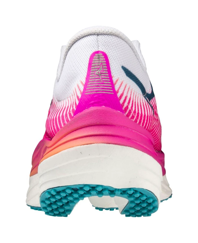 Dames hardloopschoenen Mizuno Wave Rebellion Pro White/Silver/807 C