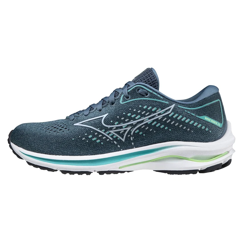 Dames hardloopschoenen Mizuno  Wave Rider 25 Quarry  UK 4